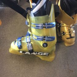 Lange Sz 7 1/2 Brand New Rossignol In Great Shape