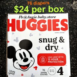 Huggies Snug Dry Size 4