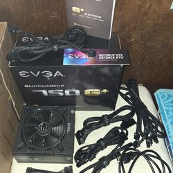 EVGA 750W G+ Fully Modular Power Supply – Like New – Fully Tested