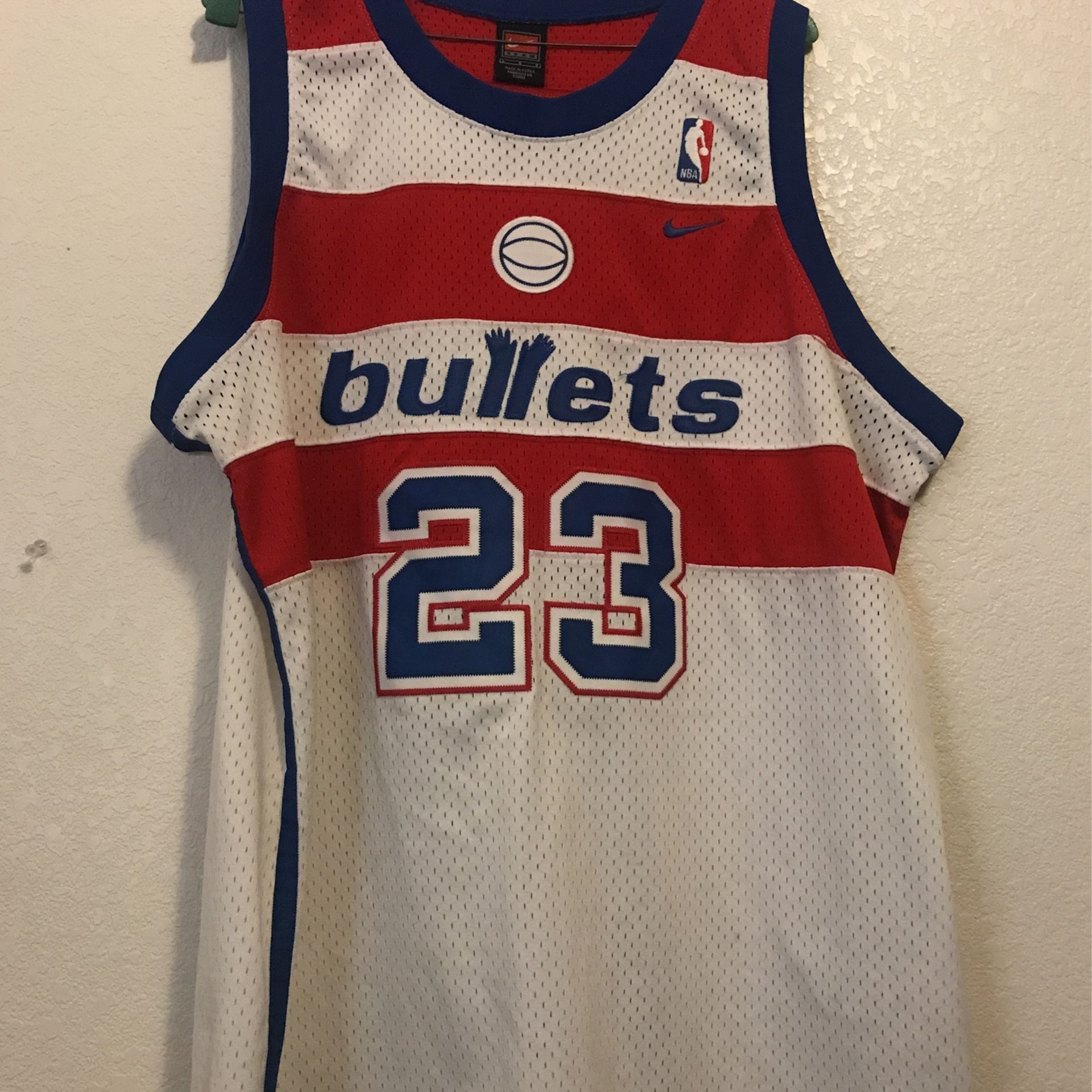 Michael Jordan Bullets Jersey #23