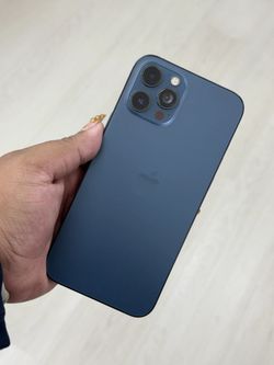 iPhone 12 Pro Max 6.7" (Unlocked) 128GB Good Pacific Blue