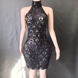 Rhinestone dress