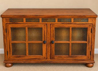 Wood sideboard