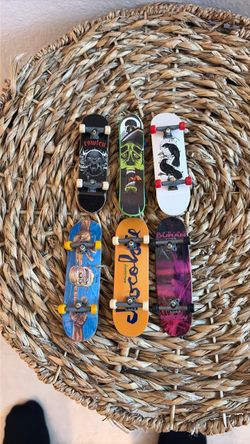 Lot of 6 Tech Deck Fingerboards