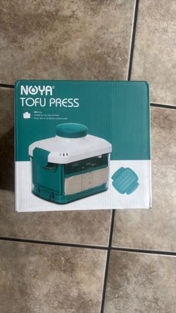 NOYA Adjustable Tofu Press - Vegan Tofu Press to Speed up Removing Water from Silken, Firm, and Extra Firm Tofu in 10-30mins without Crack - BPA Free