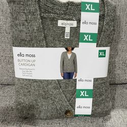 Brand New Ella Moss Cardigan Size XL 