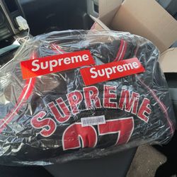 Supreme Basketball Jersey Hoodie