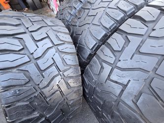 4 used tires Lt33x12.50r18 Toyo RT Open Country $250.00 all 4