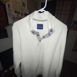 Tommy Bahama pullover sweater button-up collar