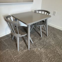 Kids Table & 2 - Model Home Furniture 