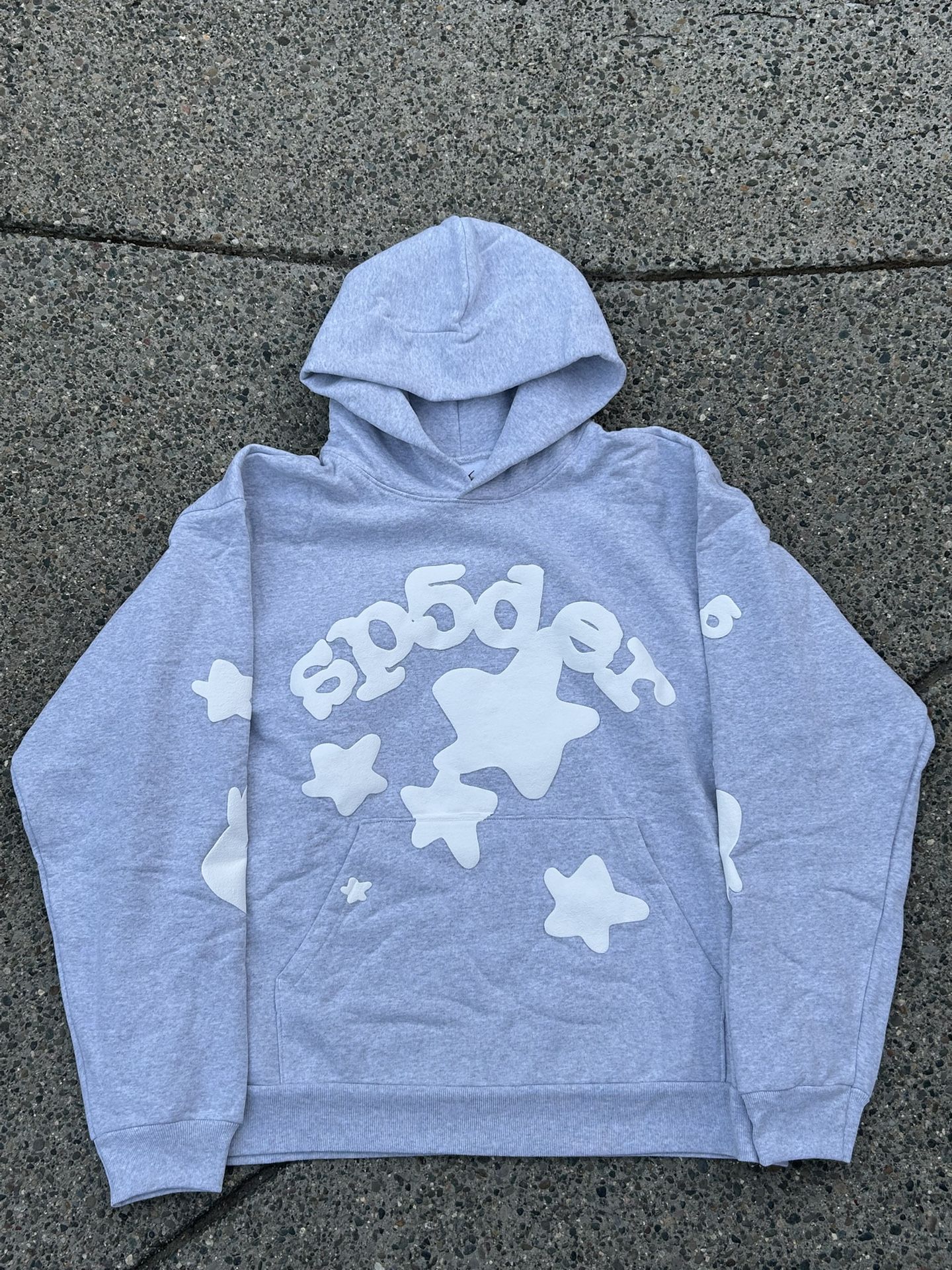 Grey Bulgua Sp5der Hoodie