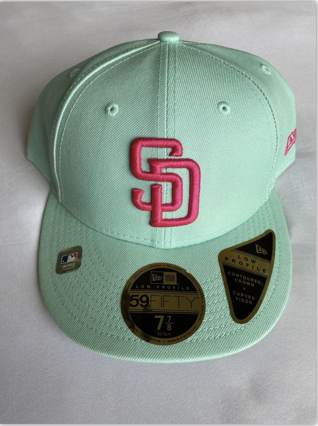 New Era Mint San Diego Padres 2022 City Connect Low Profile 59FIFTY 7 7/8  Fitted for Sale in San Diego, CA - OfferUp