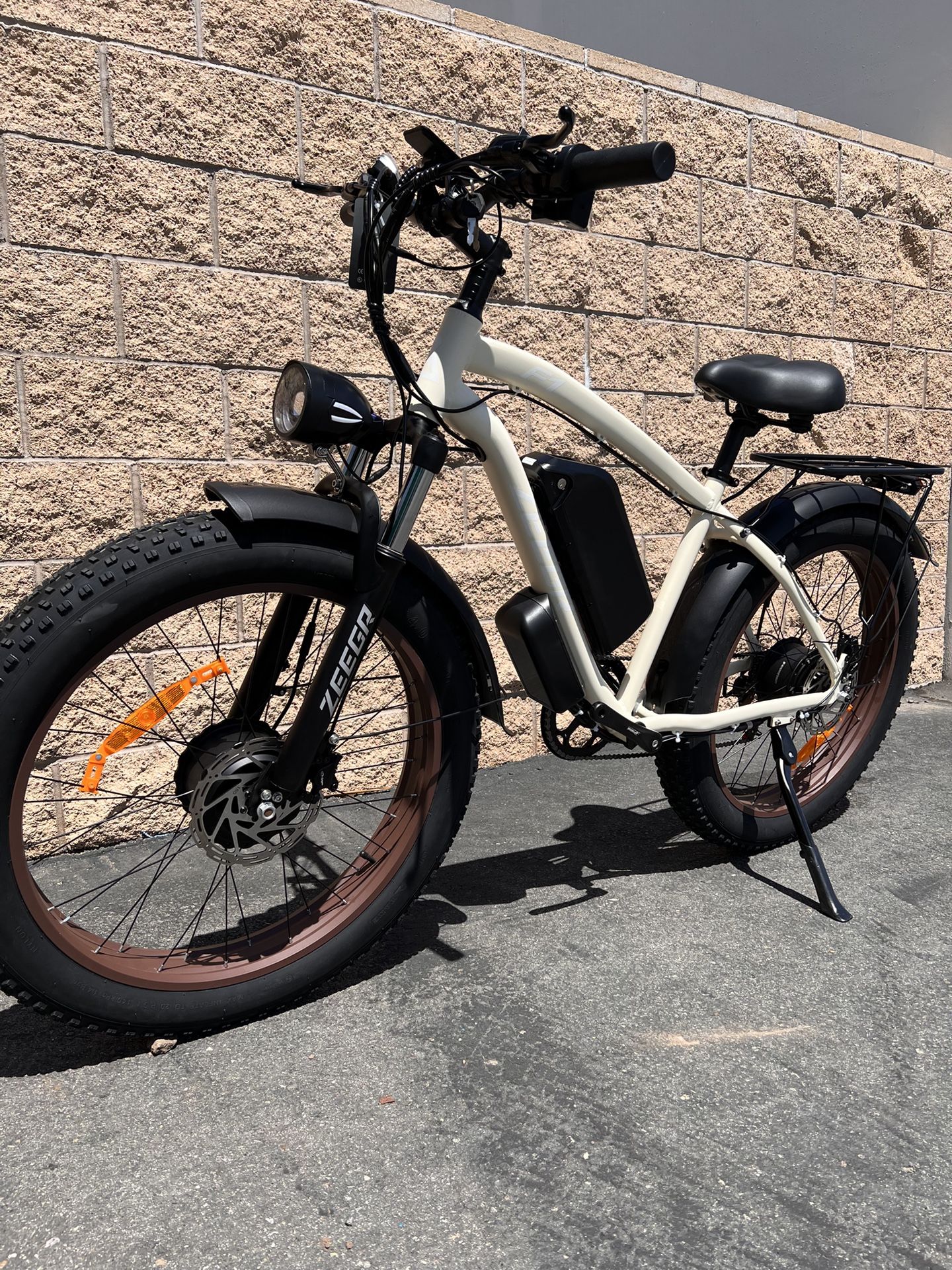 48V2000/3000 Dual Motor Electric MTB Mountain E-Bike, 38mph, Full Suspension