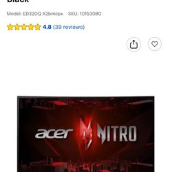 Acer Nitro Monitor