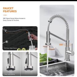 Kitchen Sink Kit and faucet