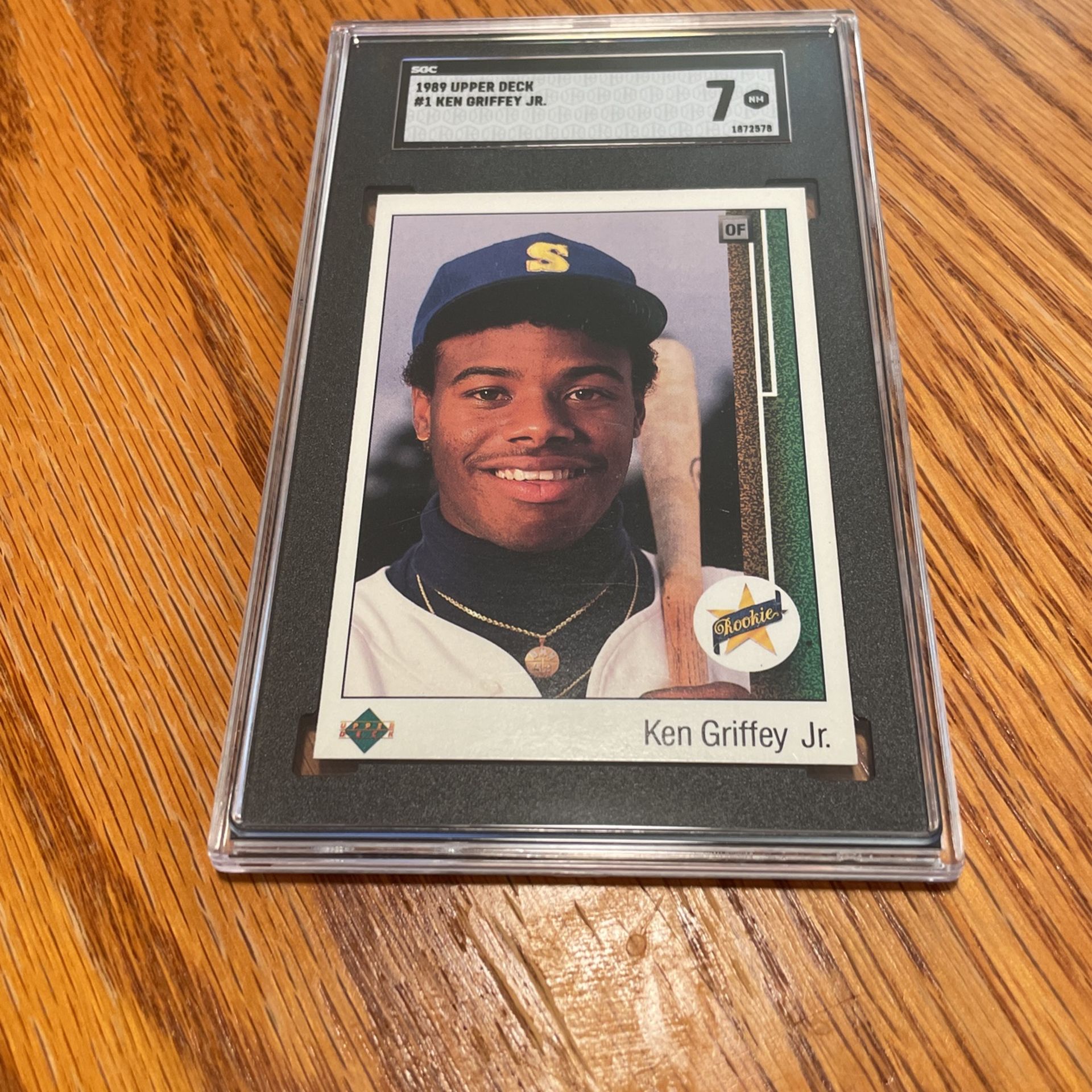 Ken Griffey Jr. Rookie Card Graded