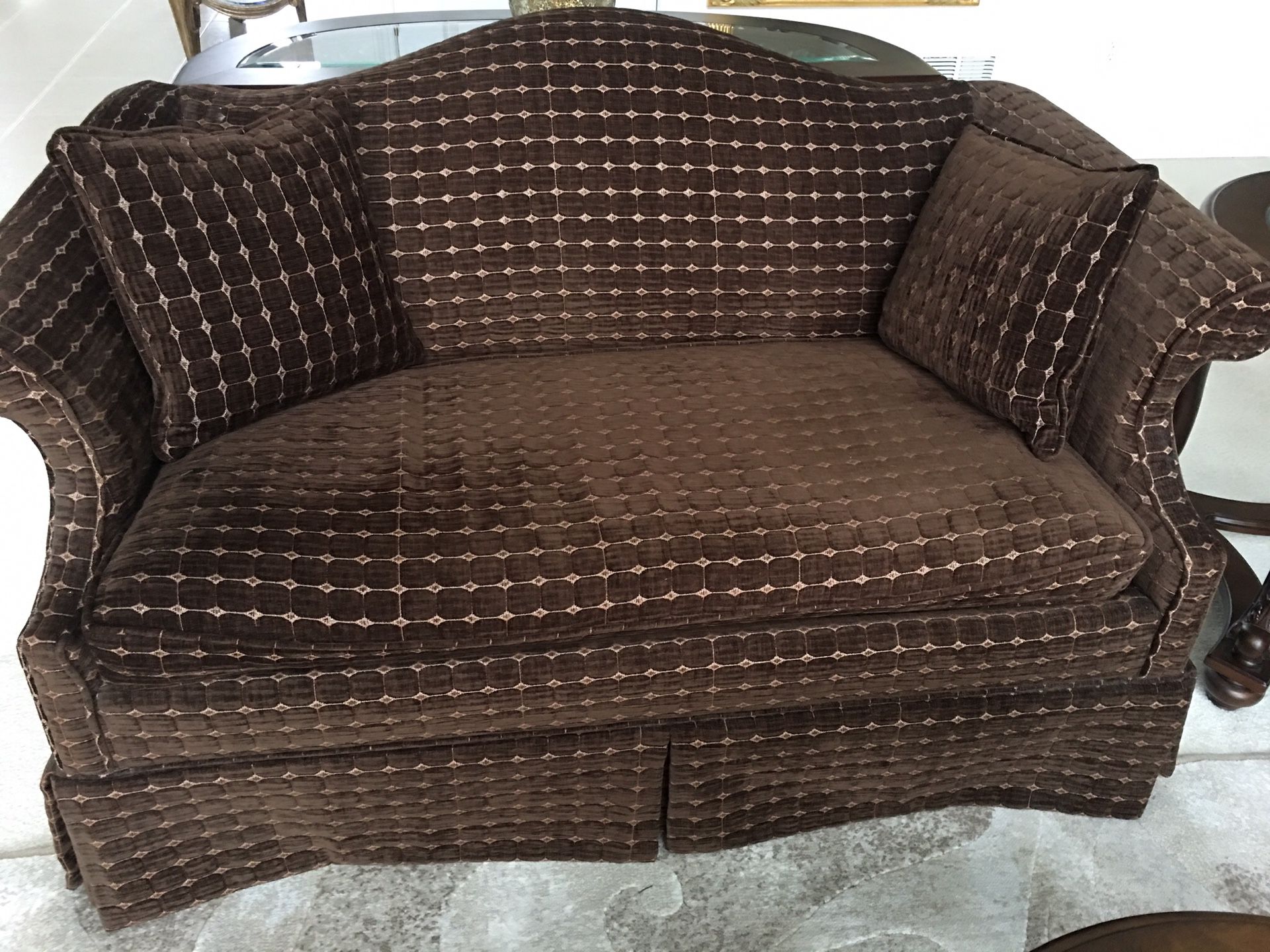 Sofa and loveseat excellent condition