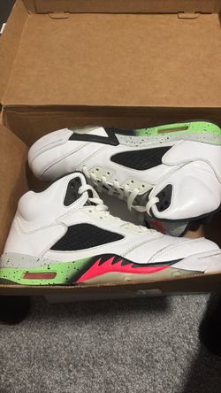 Jordan Retro 4 Poison Green