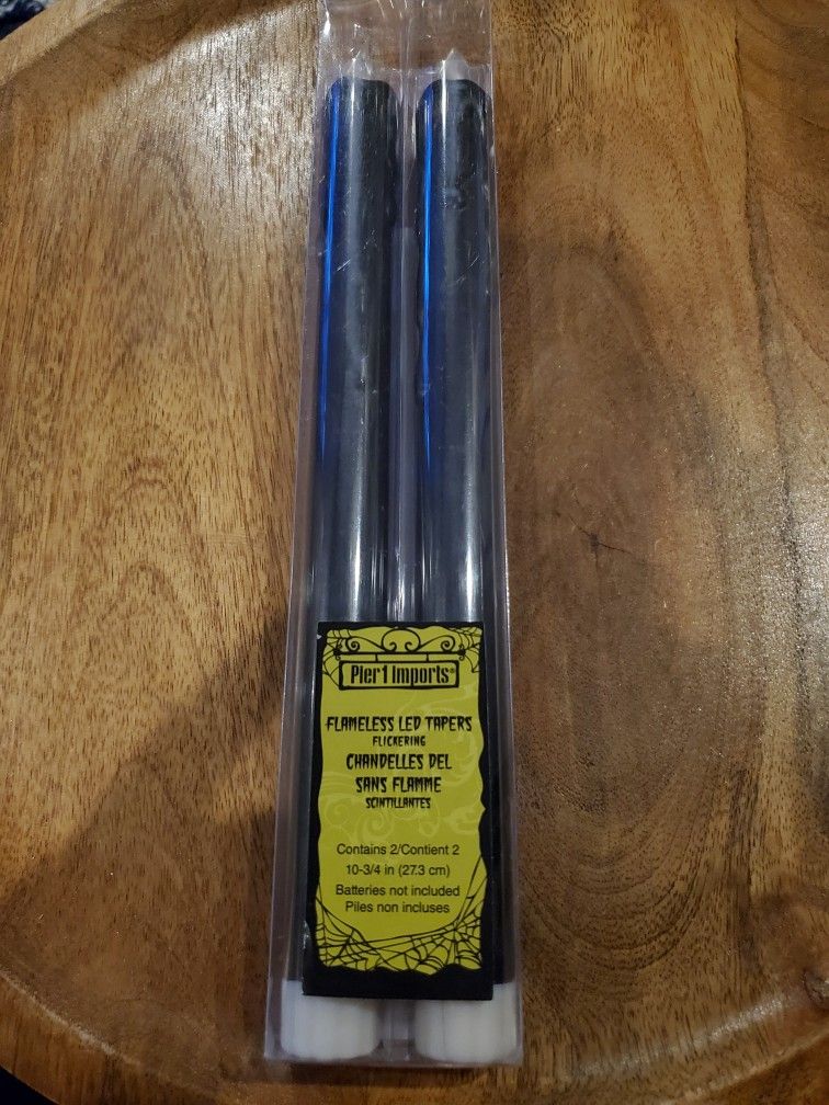 New LED Pillar Candles