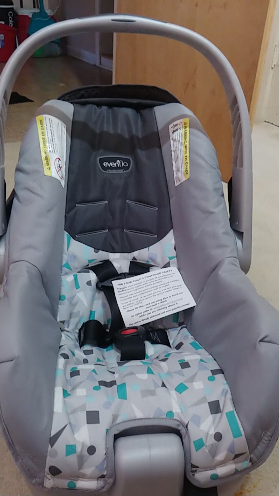 Evenflo infant car seat