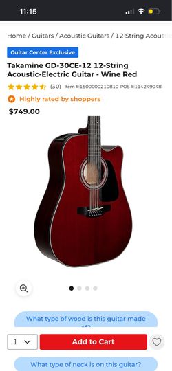 Takamine gd30