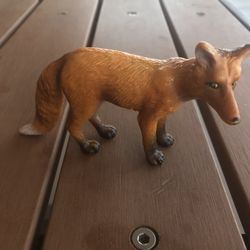 4 Inch Long Fox Figure