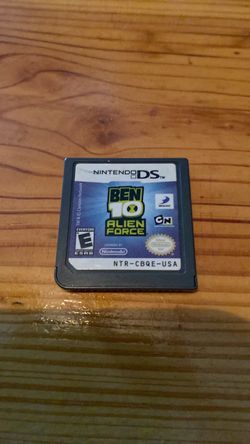 Ben 10 Alien Force Nintendo DS Game Cartridge