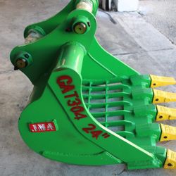 Mini Excavator Caterpillar CAT 303 Skeleton Bucket with Teeth or Similar Machine