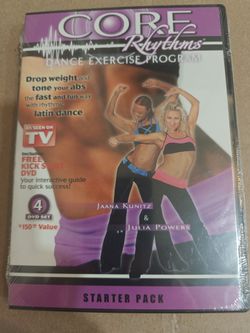 Core Rhythms Dance Exercise Program Starter Pack DVD Set
