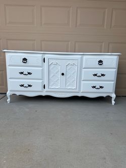 White 7 Drawers