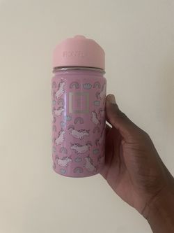 IRON °FLASK Kids Water Bottle - Straw Lid, 20 Name Stickers, Vacuum Insulated Stainless Steel, Double Walled Tumbler Travel Cup, Thermos Mug - Stardus