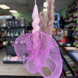 Handmade Palm Sunday Candle 