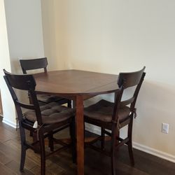 Dining Table With Four Chairs