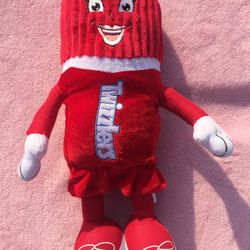 Twizzlers Licorice Girl Mascot Plush Stuffed Doll Posable Arms  12” hershey rare