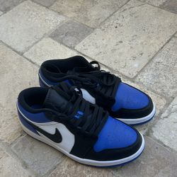 Blue Low Air Jordan 1s