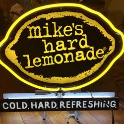 Mikes Hard Lemonade Light Up Sign Great For Decoration Or For A Business 