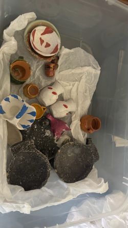 Vintage miniature pottery for kids