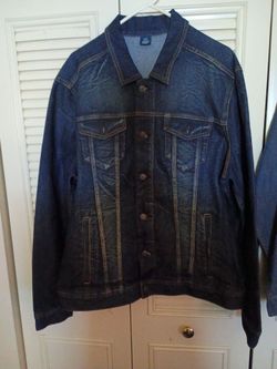 Brand new Blue jean jacket and long sleeve Jean Shirt
