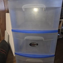 Plastic 3 Drawers