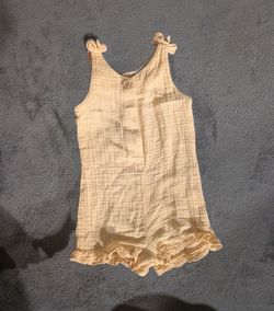 modern moments By Gerber Pale Yellow Romper