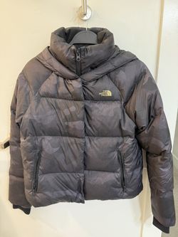 Black Camo The North Face Puffy Jacket