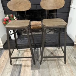 Two Bar Stools