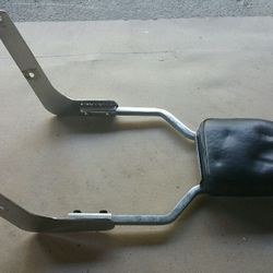 Motorcycle back rest