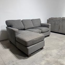 Like New Small Sectional Sofa with Reversible Chaise - Delivery Available!
