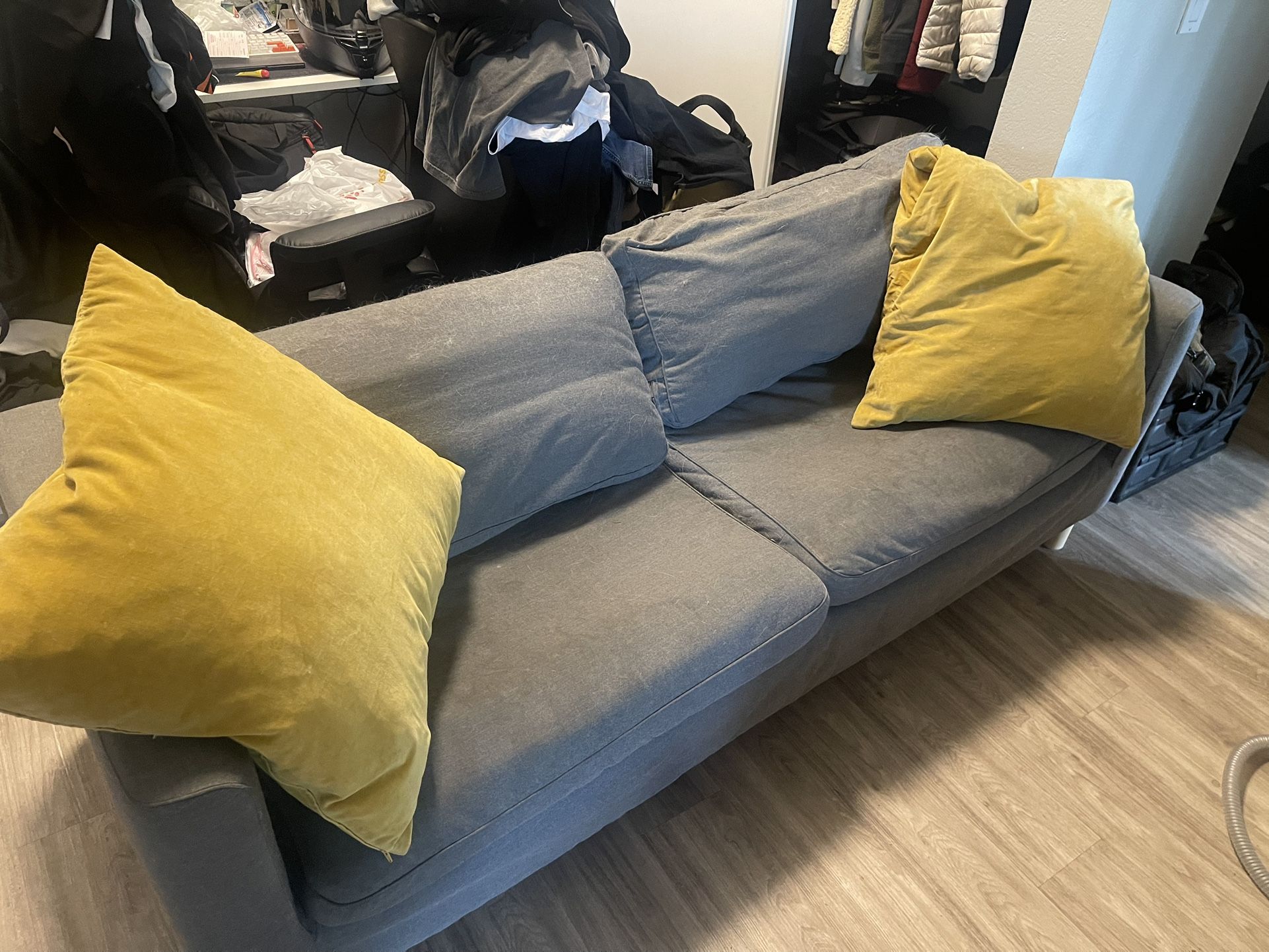 Grey IKEA Parup Couch