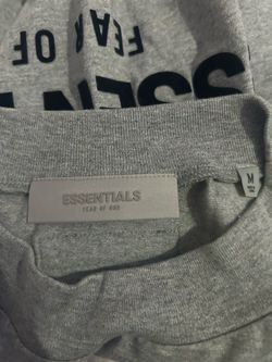 Fear of god grey essentials shirt