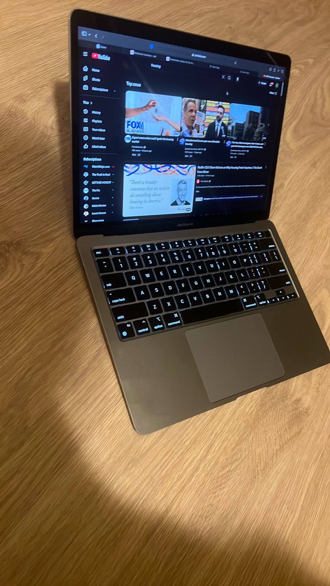 MacBook Air 2020 - 13" - Apple M1, Gray, 128 GB, 8 GB