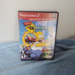 PlayStation 2 The Simpson's Hit & Run Game