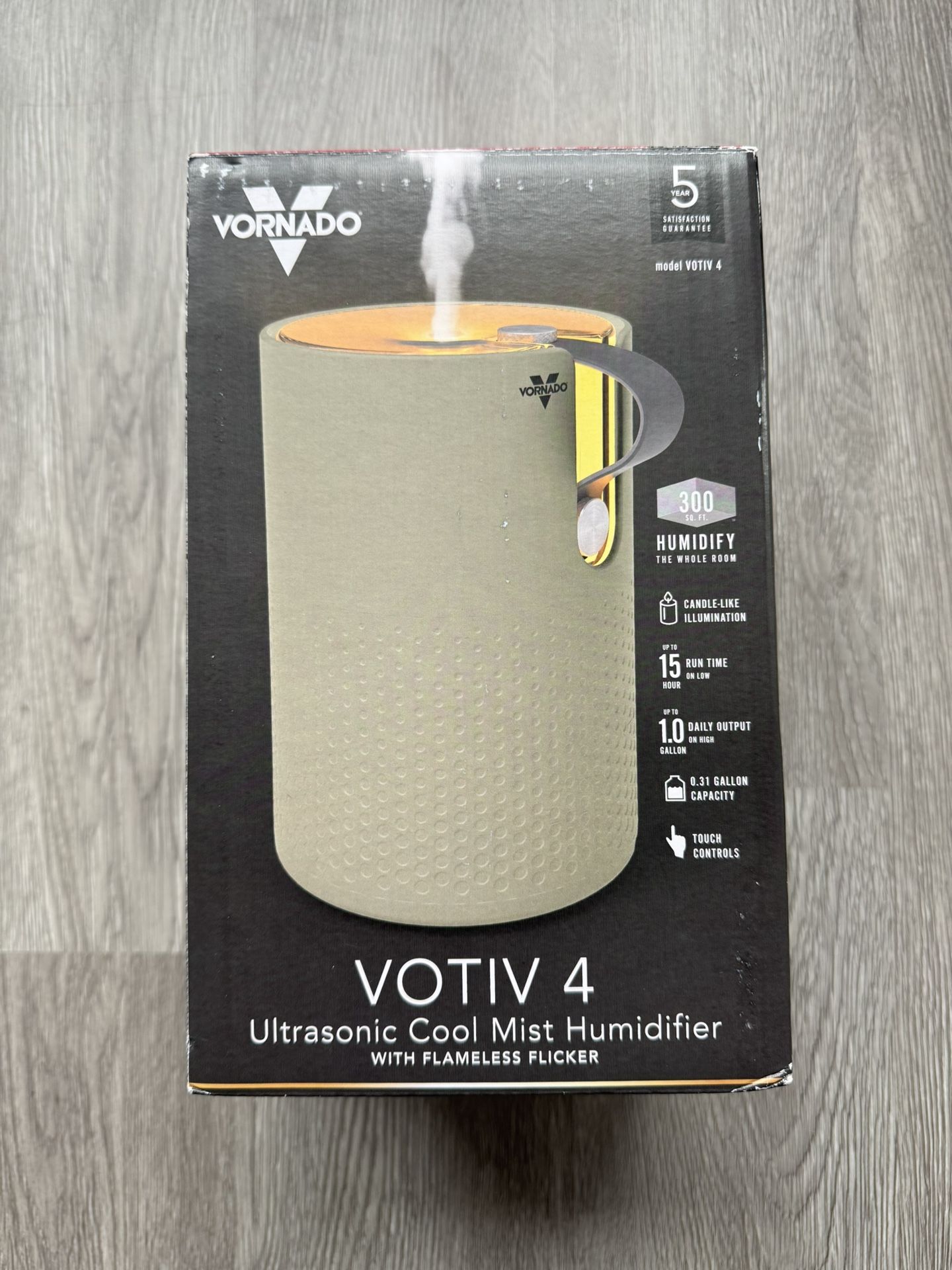 NEW Vornado VOTIV 4 Ultrasonic Humidifier Sage Green