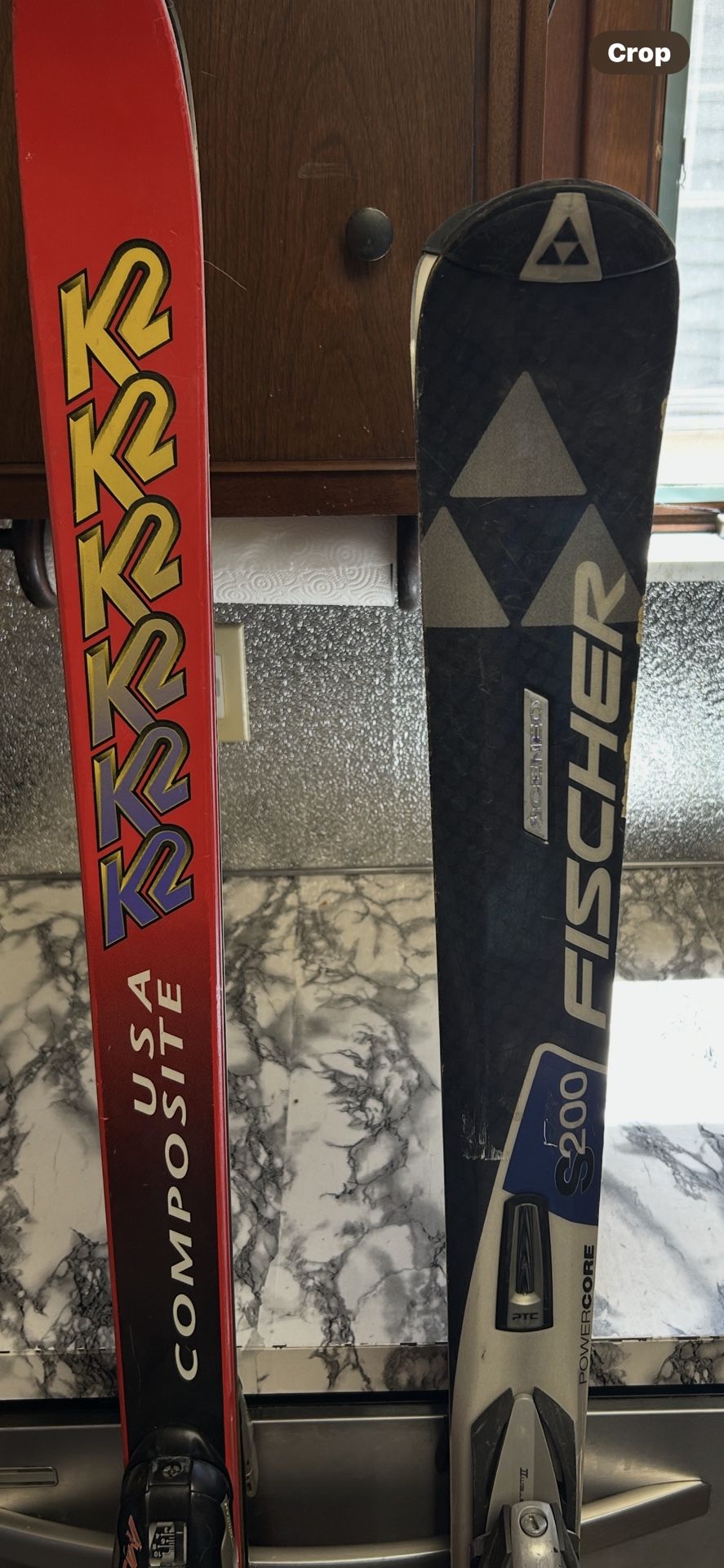 Ski Boots And Skis